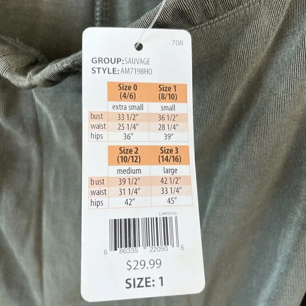 NWT Wear It Green Stretch Casual Pants Size S